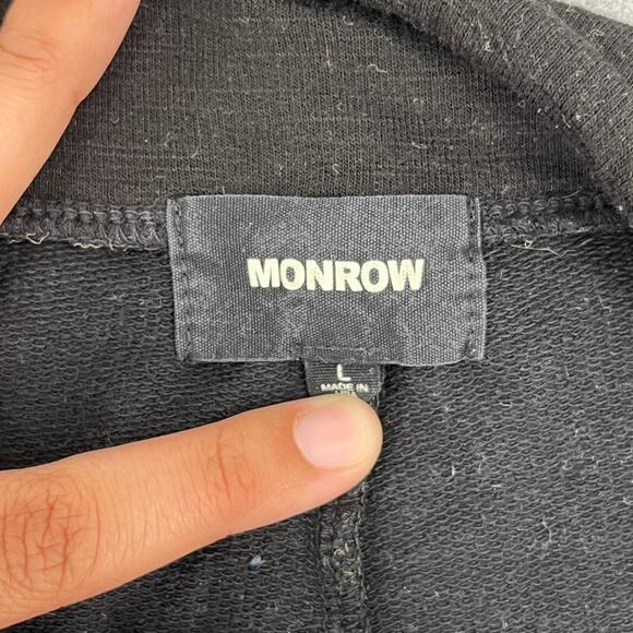 Monrow Joggers Black Large Soft - Picture 6 of 6